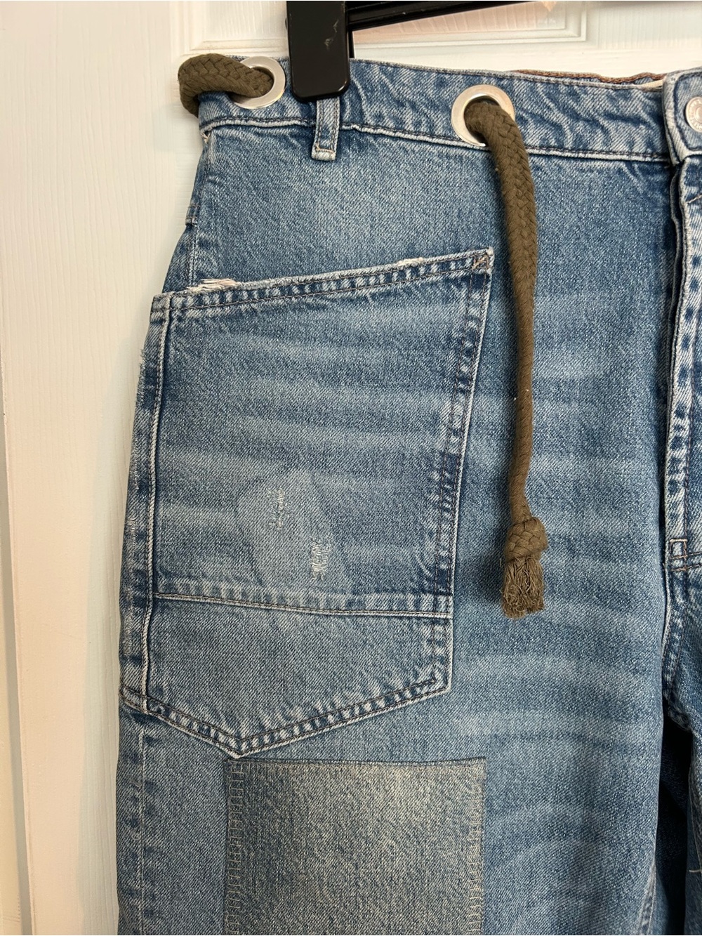 Free People Moxie Barrel Jeans - Picture 7 of 10